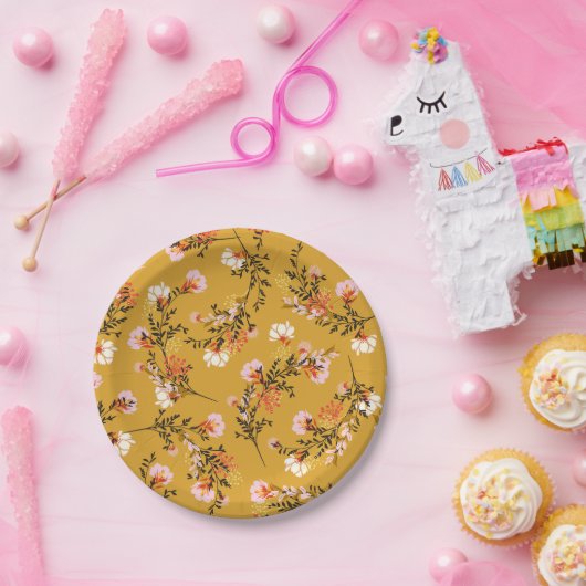 Blume Pappteller (Party)