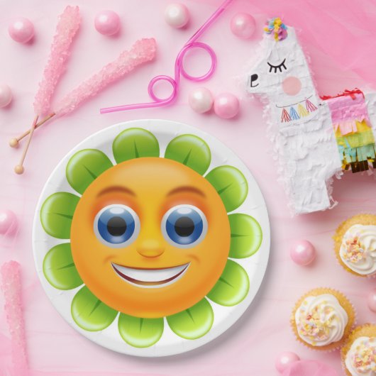 Blume Pappteller (Party)