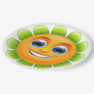 Blume Pappteller