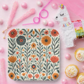 Blume Pappteller (Party)