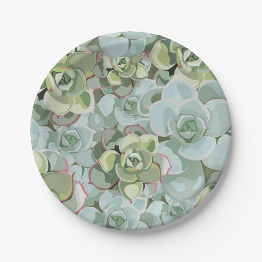 Blume Pappteller (Vorderseite)