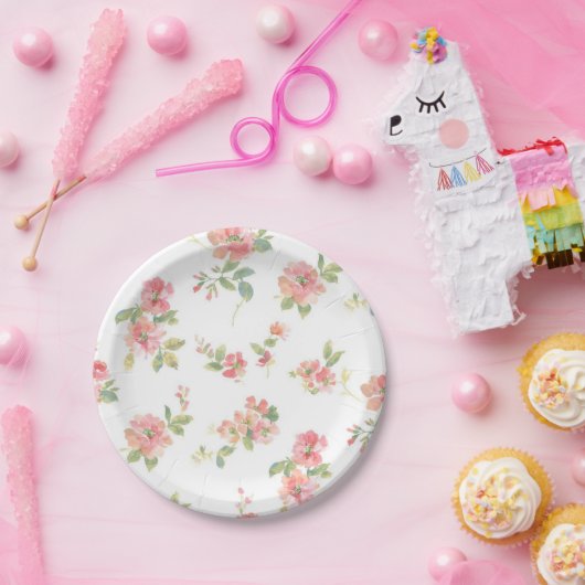 Blume Pappteller (Party)