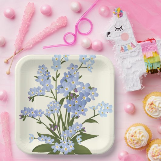 Blume Pappteller (Party)