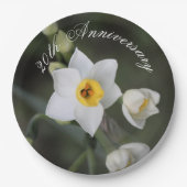 Blume Pappteller (Vorderseite)