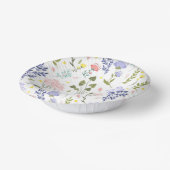 Blume Pappteller (Gewinkelt)