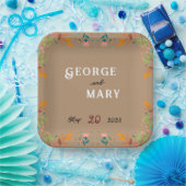 Blume Pappteller (Party)