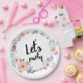 Blume Pappteller (Party)