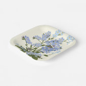 Blume Pappteller (Gewinkelt)