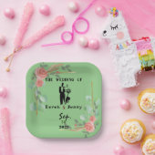 Blume Pappteller (Party)