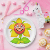 Blume Pappteller (Party)