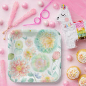 Blume-Pappteller Pappteller (Party)