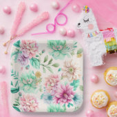 Blume-Pappteller Pappteller (Party)