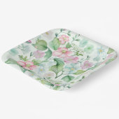 Blume-Pappteller Pappteller (Gewinkelt)