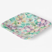 Blume-Pappteller Pappteller (Gewinkelt)