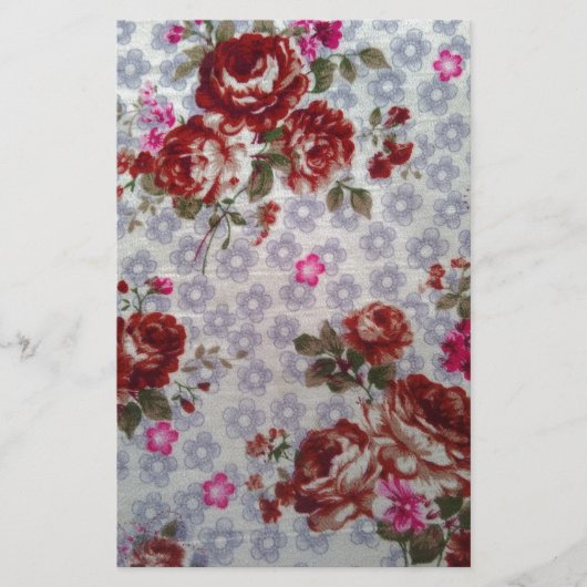 Blume Paradies Briefpapier (Vorderseite)