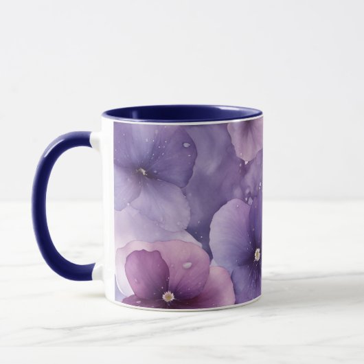 Blume Paradies der Violetten Tasse (Links)