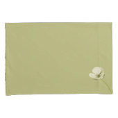 Blume Paradies grüne Blume B Paar Hüllen Kissenbezug (Vorderseite-Rechts)