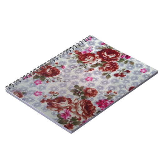 Blume Paradies Notizblock (Linke Seite)