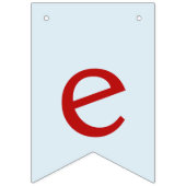 Blume Party, Puerto-Rico-Flagge Wimpelkette (Dritte Fahne)