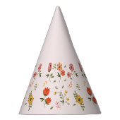 Blume Partyhütchen (Rechts)