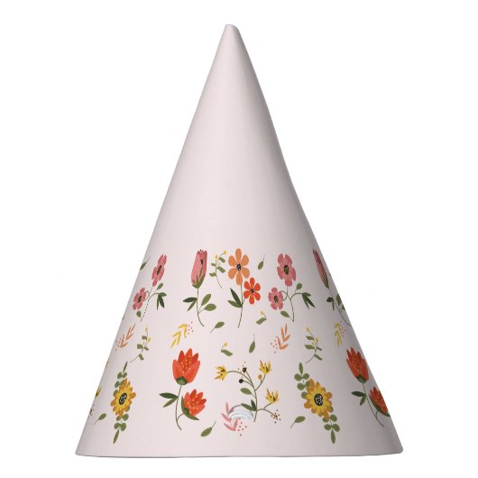 Blume Partyhütchen (Rechts)