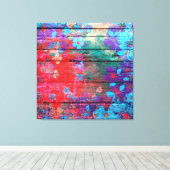 Blume Pastel #2 Leinwanddruck (Insitu (Holzboden))