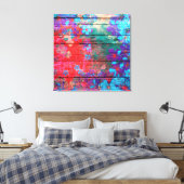Blume Pastel #2 Leinwanddruck (Insitu (Schlafzimmer))