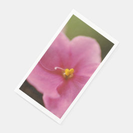 Blume Pastel Pink African Violet (Saintpaulia) Serviette