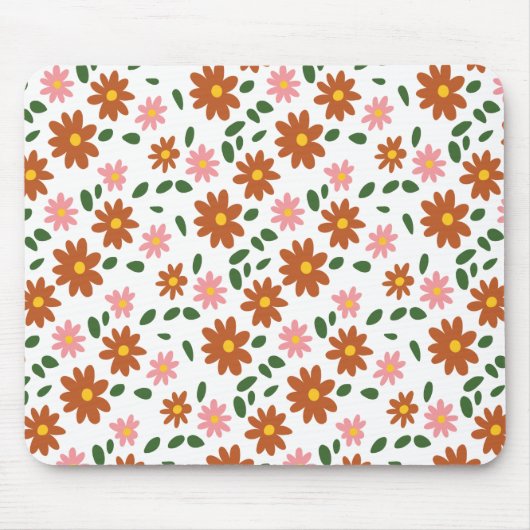Blume Patch Mouse Pad Mousepad (Vorne)