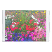 Blume Patchkissen Kissenbezug (Rückseite)