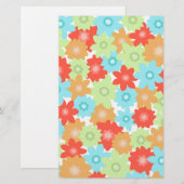 BLUME PATTERN BRIEFPAPIER (Vorne/Hinten)