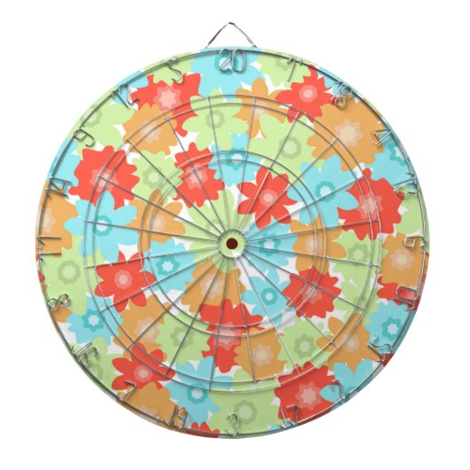BLUME PATTERN DARTSCHEIBE (vorne)
