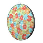 BLUME PATTERN DARTSCHEIBE (Vorderseite rechts)