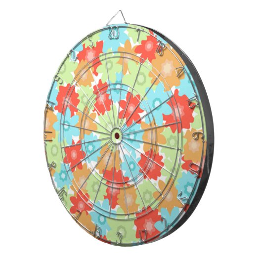 BLUME PATTERN DARTSCHEIBE (Vorderseite rechts)