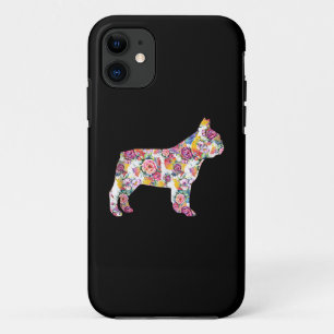 Blume Pattern Französisch Bulldogs Lover Gift Case-Mate iPhone Hülle