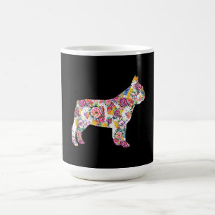 Blume Pattern Französisch Bulldogs Lover Gift Kaffeetasse
