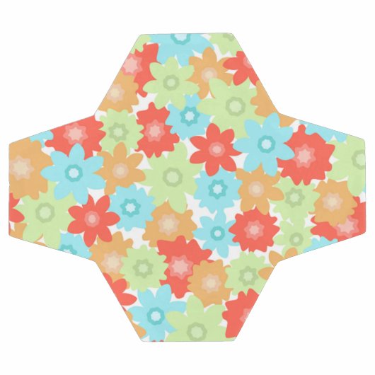 BLUME PATTERN FUßBALL (Flach)