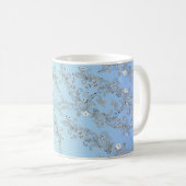 BLUME PATTERN KAFFEETASSE (VorderseiteRechts)