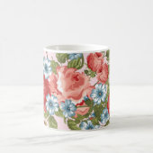 BLUME PATTERN KAFFEETASSE (Mittel)