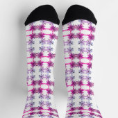 BLUME PATTERN SOCKEN (Oben)