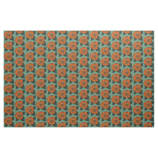 BLUME PATTERN STOFF (Yard (91,4 cm))