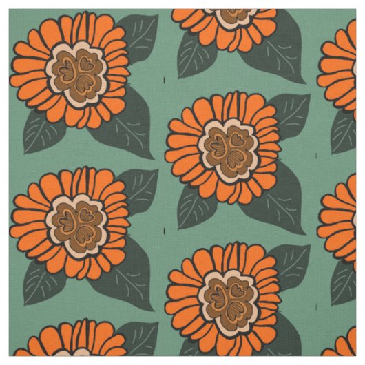 BLUME PATTERN STOFF (Muster)