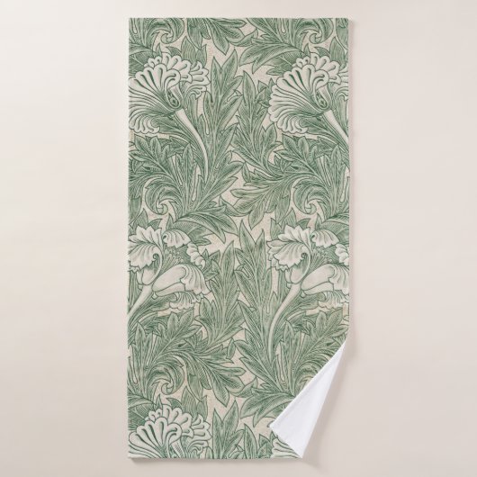 Blume Pattern, William Morris Badehandtuch (Badehandtuch)