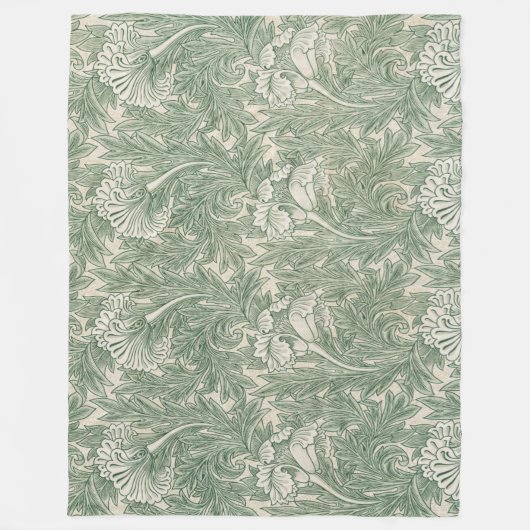 Blume Pattern, William Morris Fleecedecke (Vorderseite)