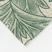 Blume Pattern, William Morris Fleecedecke (Ecke)