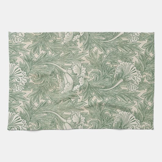 Blume Pattern, William Morris Geschirrtuch (Horizontal)