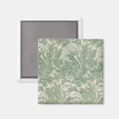 Blume Pattern, William Morris Magnet (Vorderseite/Rückseite)