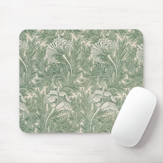 Blume Pattern, William Morris Mousepad (Mit Mouse)