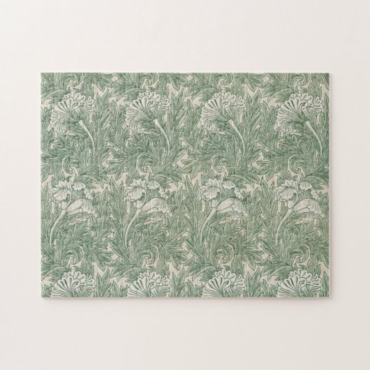 Blume Pattern, William Morris Puzzle (Horizontal)