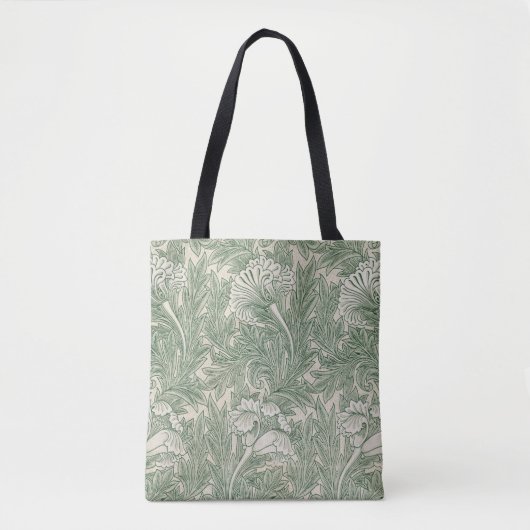 Blume Pattern, William Morris Tasche (Vorderseite)